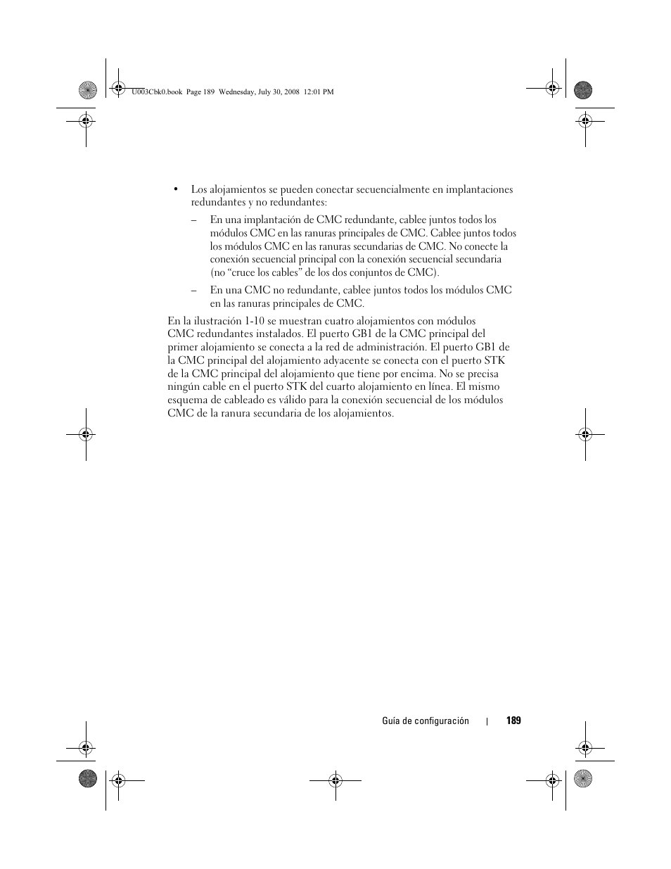 Dell PowerEdge M805 User Manual | Page 191 / 232