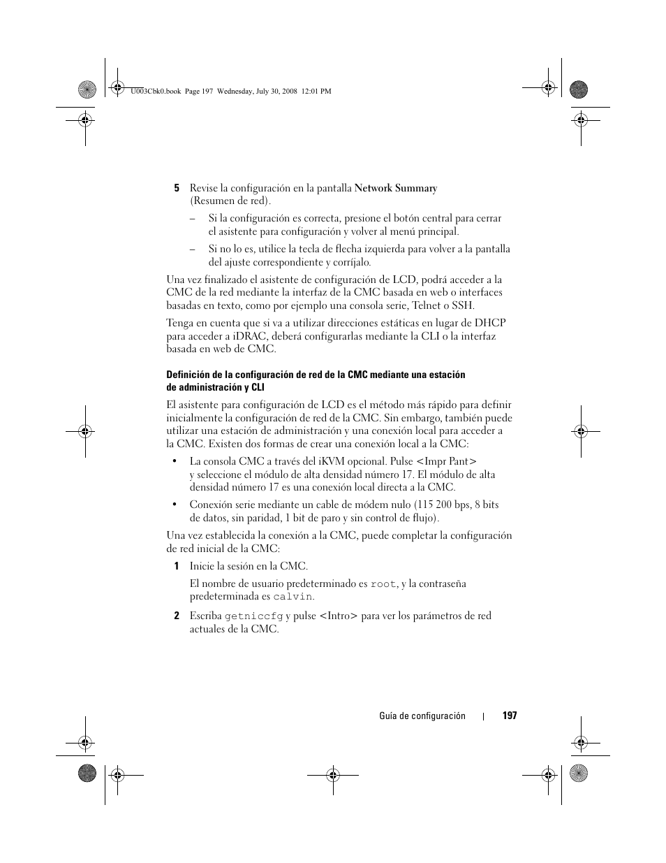 Dell PowerEdge M805 User Manual | Page 199 / 232