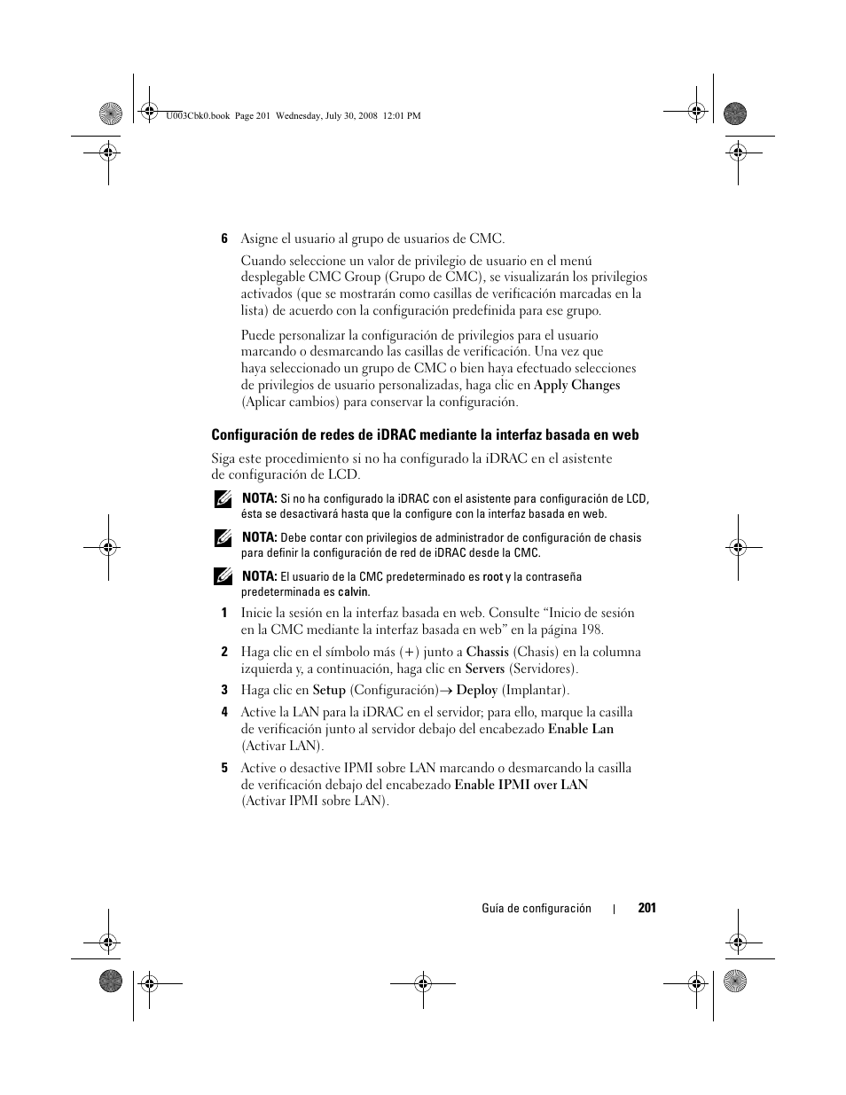 Dell PowerEdge M805 User Manual | Page 203 / 232