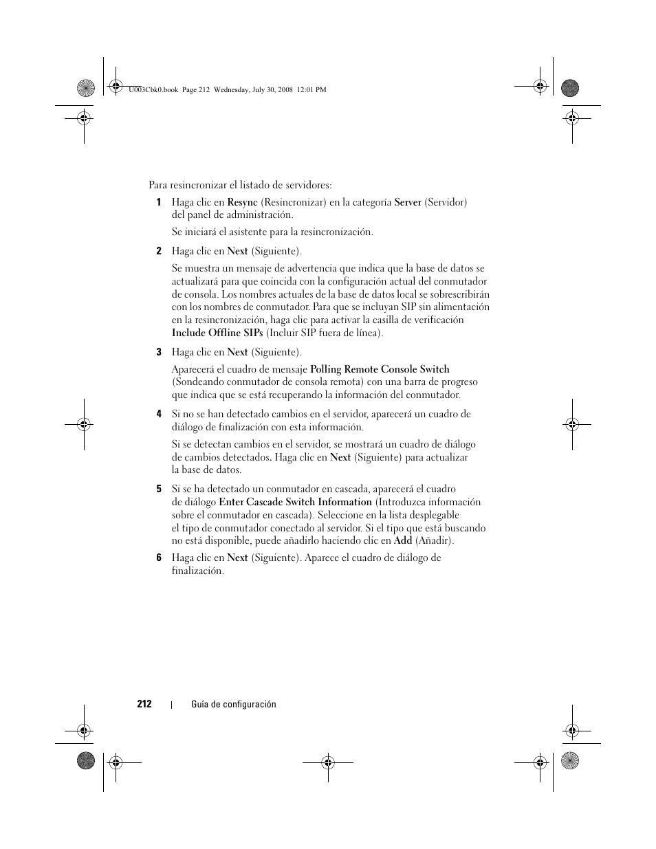 Dell PowerEdge M805 User Manual | Page 214 / 232