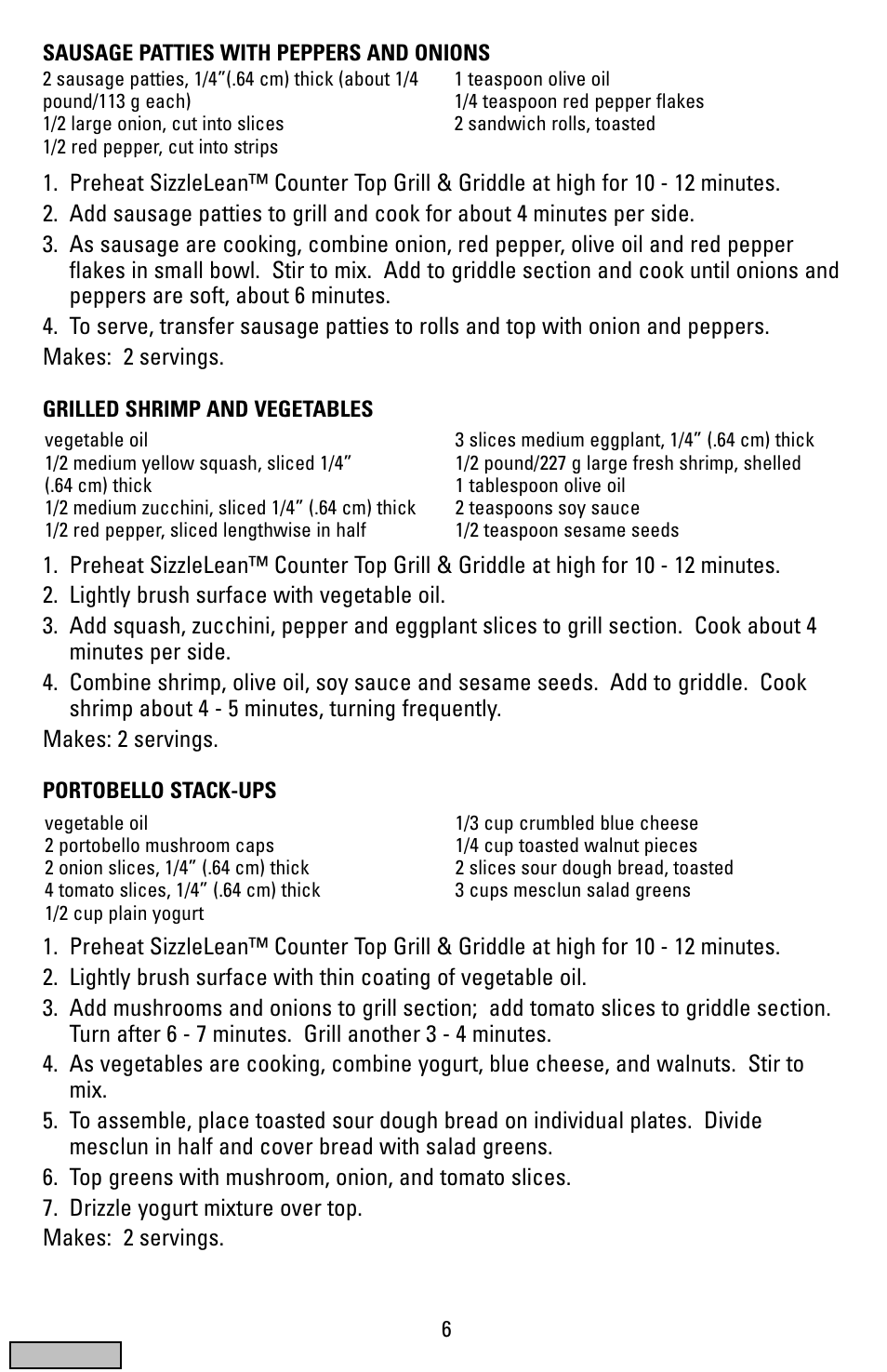 Black & Decker IG100 User Manual | Page 6 / 24