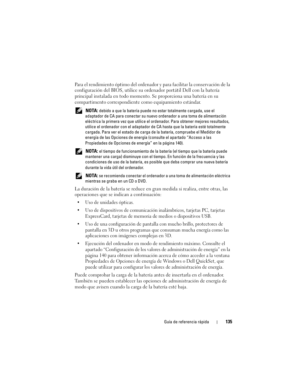 Dell Latitude D530 (Early 2008) User Manual | Page 135 / 154