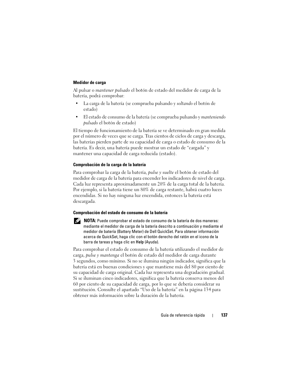 Dell Latitude D530 (Early 2008) User Manual | Page 137 / 154