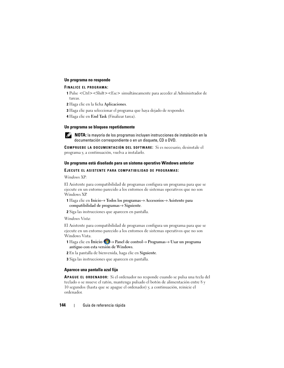 Dell Latitude D530 (Early 2008) User Manual | Page 144 / 154