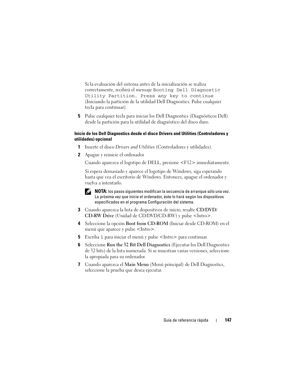 Dell Latitude D530 (Early 2008) User Manual | Page 147 / 154