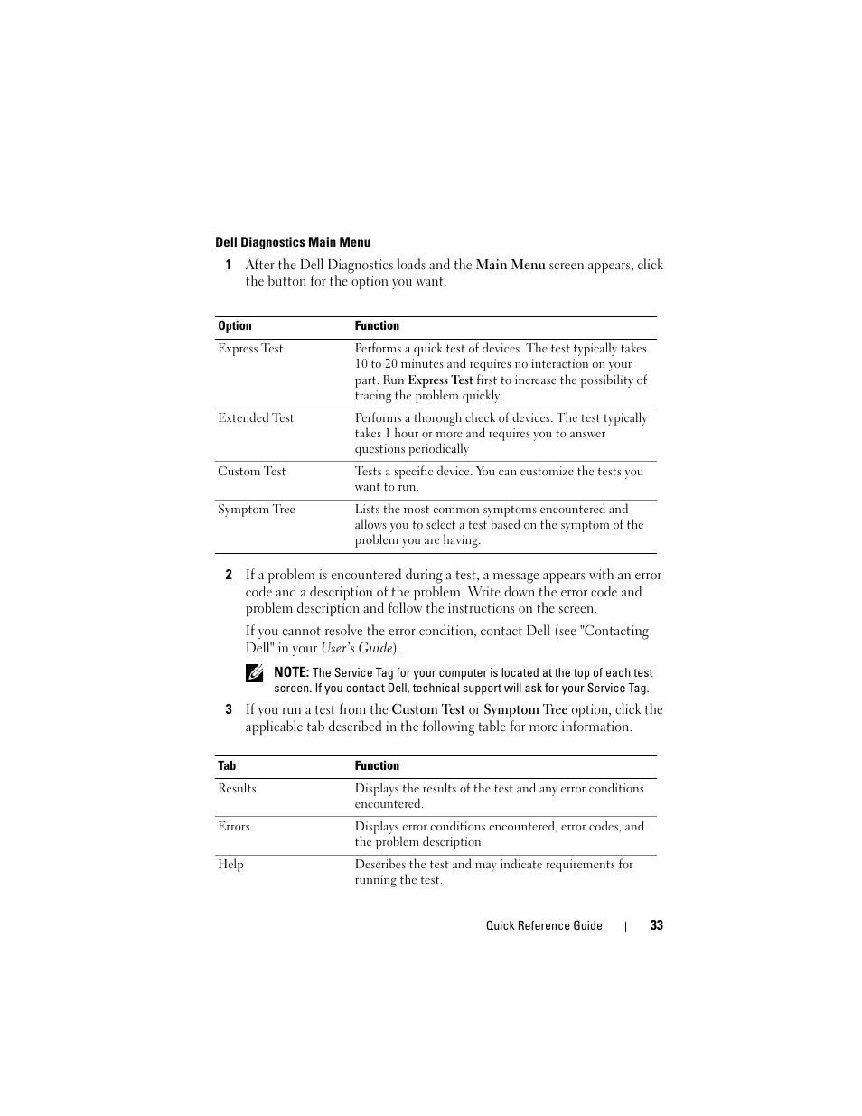 Dell Latitude D530 (Early 2008) User Manual | Page 33 / 154