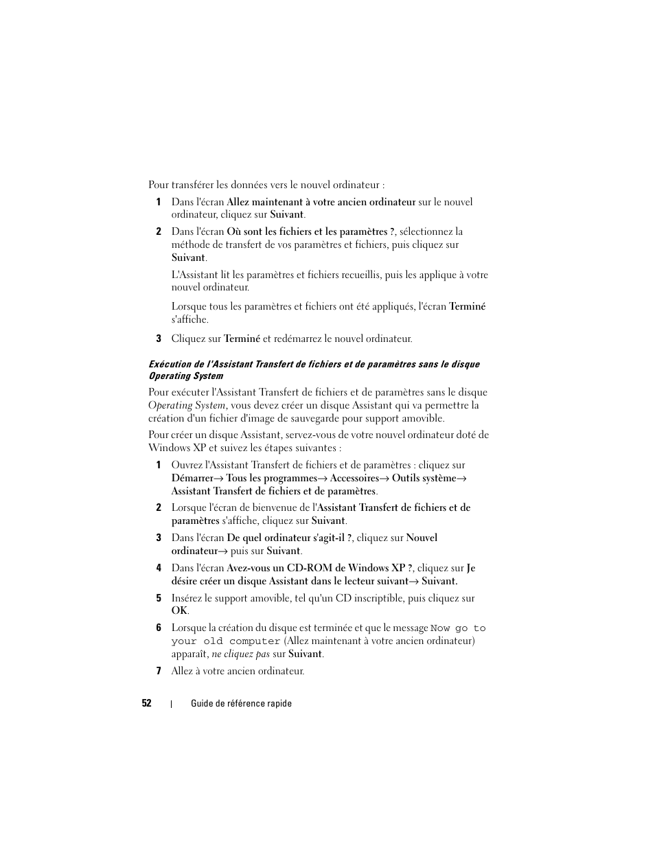 Dell Latitude D530 (Early 2008) User Manual | Page 52 / 154