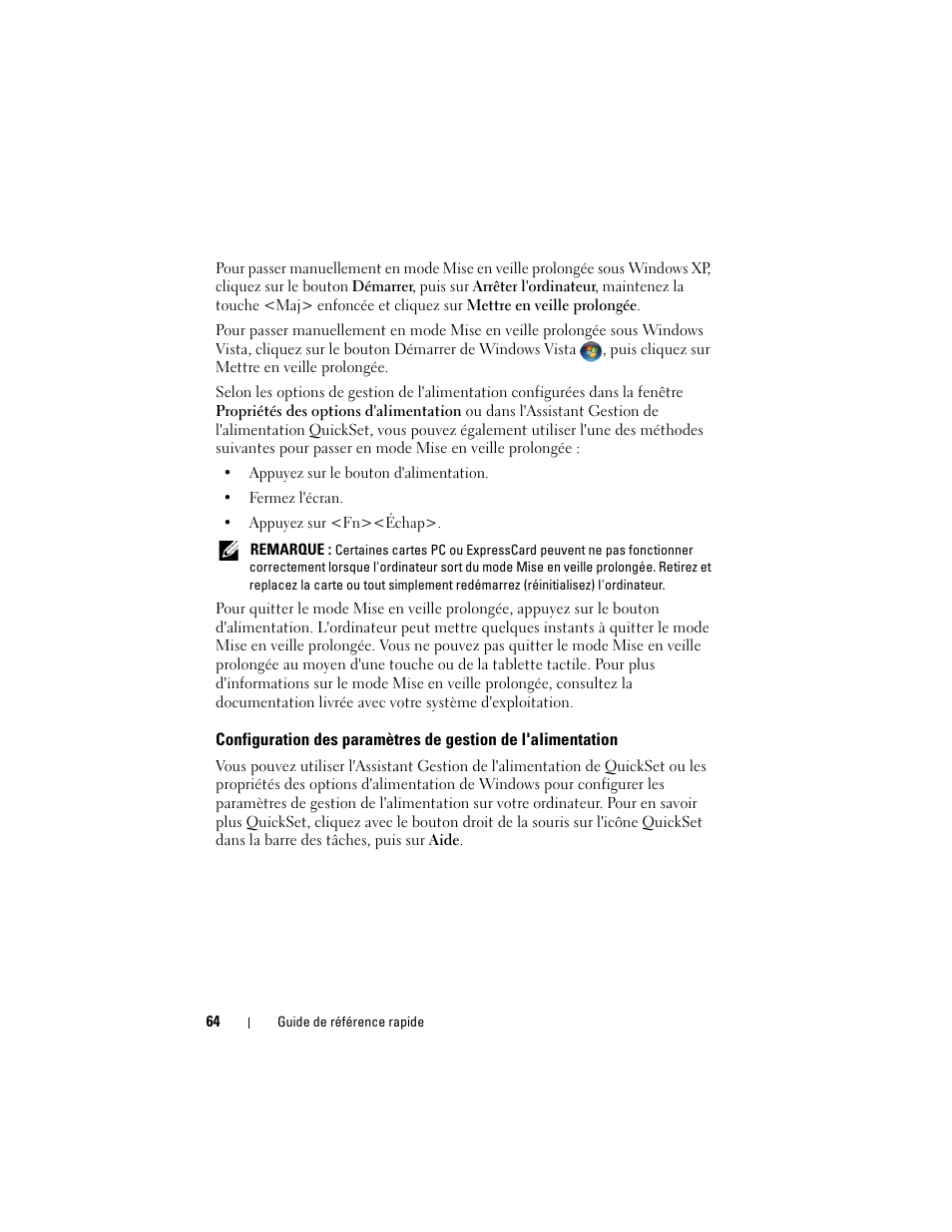 Dell Latitude D530 (Early 2008) User Manual | Page 64 / 154
