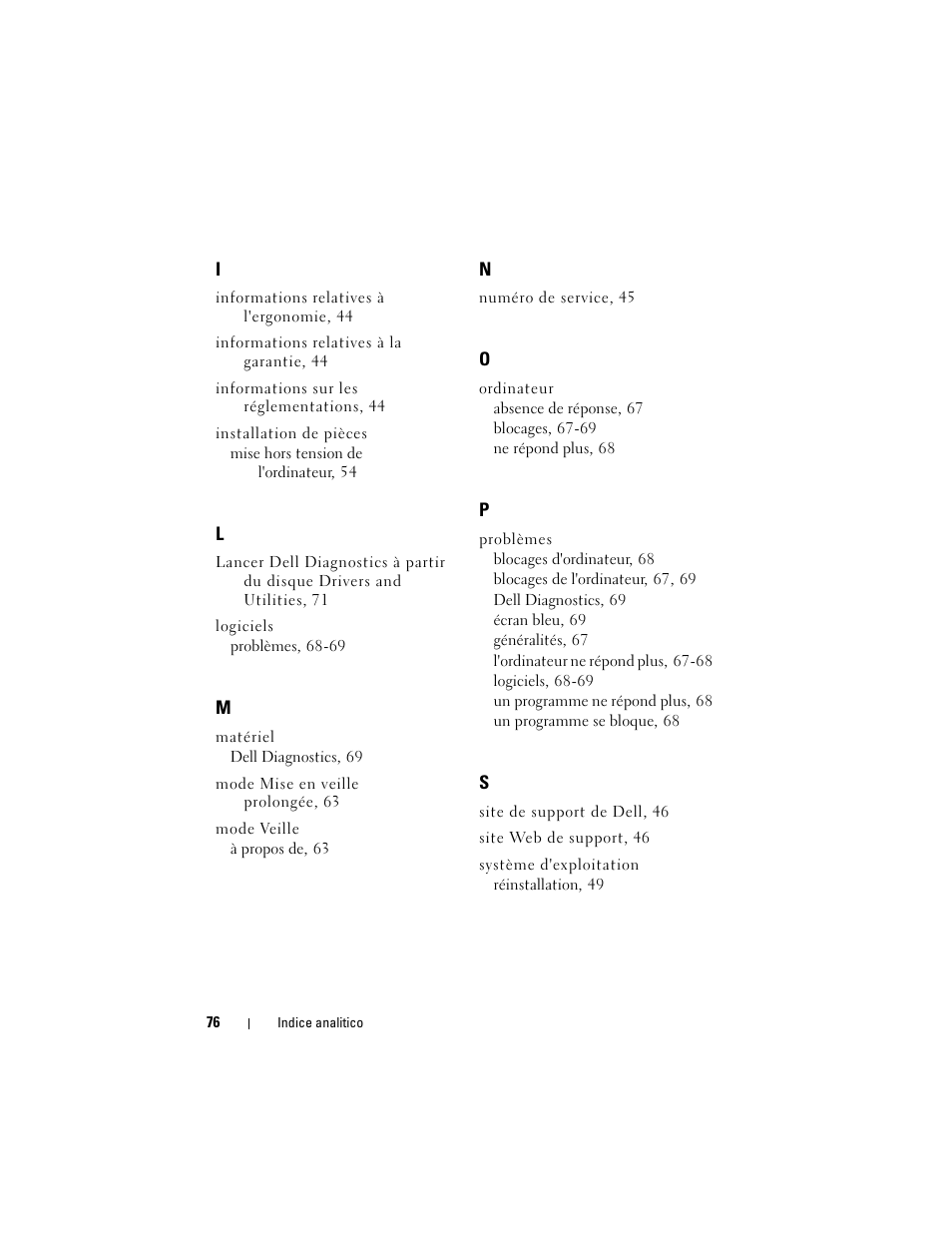 Dell Latitude D530 (Early 2008) User Manual | Page 76 / 154