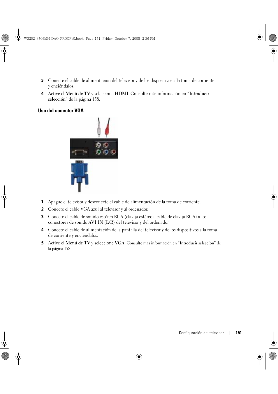 Dell LCD TV W3202MJ User Manual | Page 151 / 204