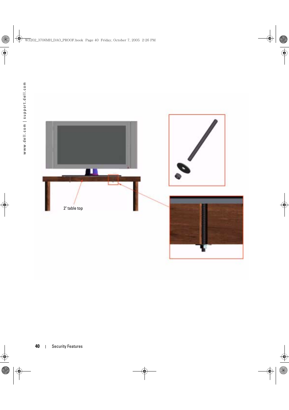 Dell LCD TV W3202MJ User Manual | Page 40 / 204
