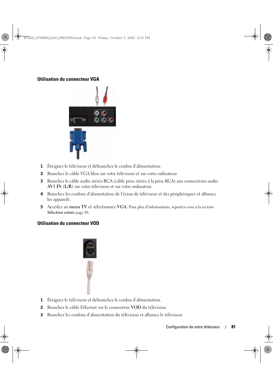 Dell LCD TV W3202MJ User Manual | Page 81 / 204