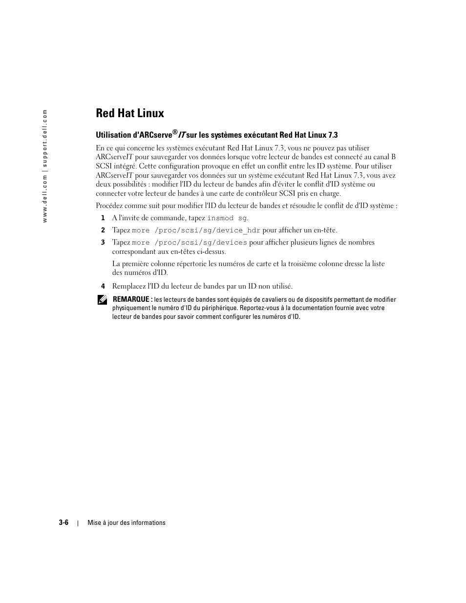 Red hat linux | Dell PowerEdge 2600 User Manual | Page 20 / 52