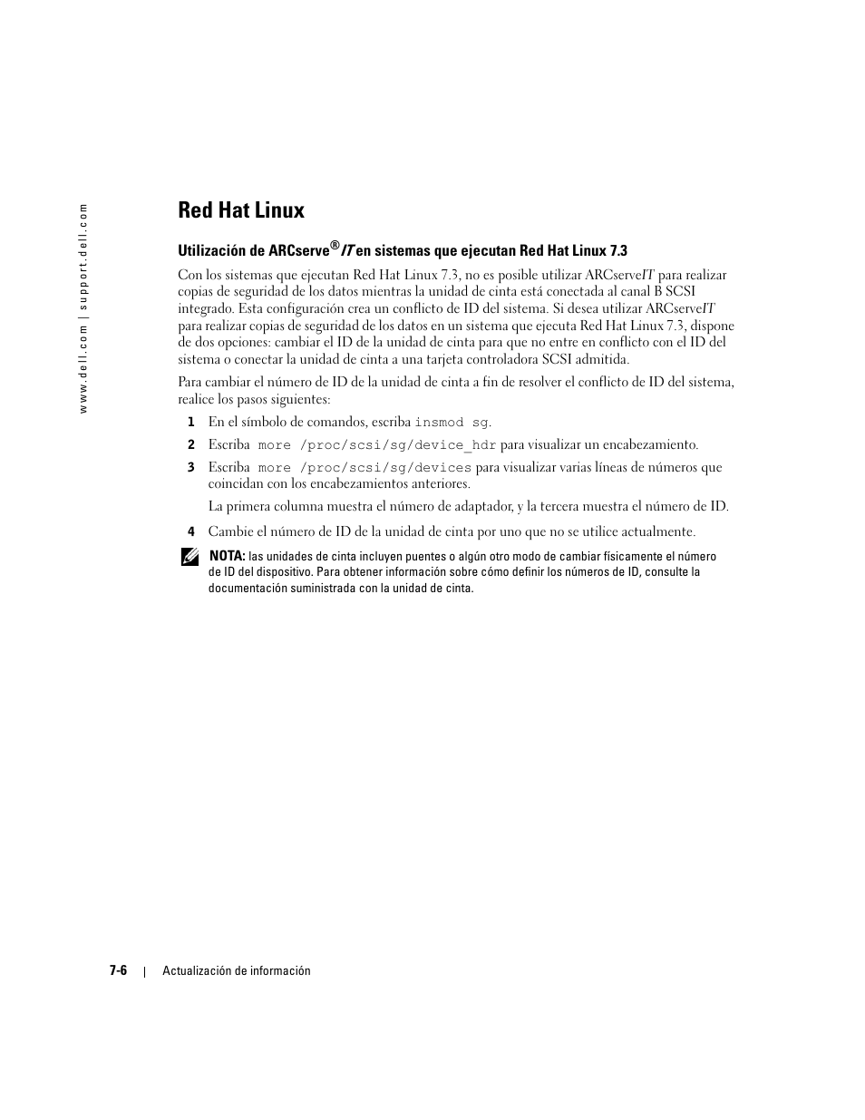 Red hat linux | Dell PowerEdge 2600 User Manual | Page 50 / 52