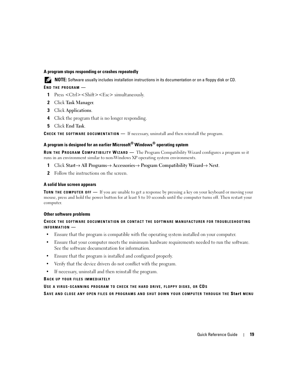 Dell Latitude D820 User Manual | Page 19 / 94