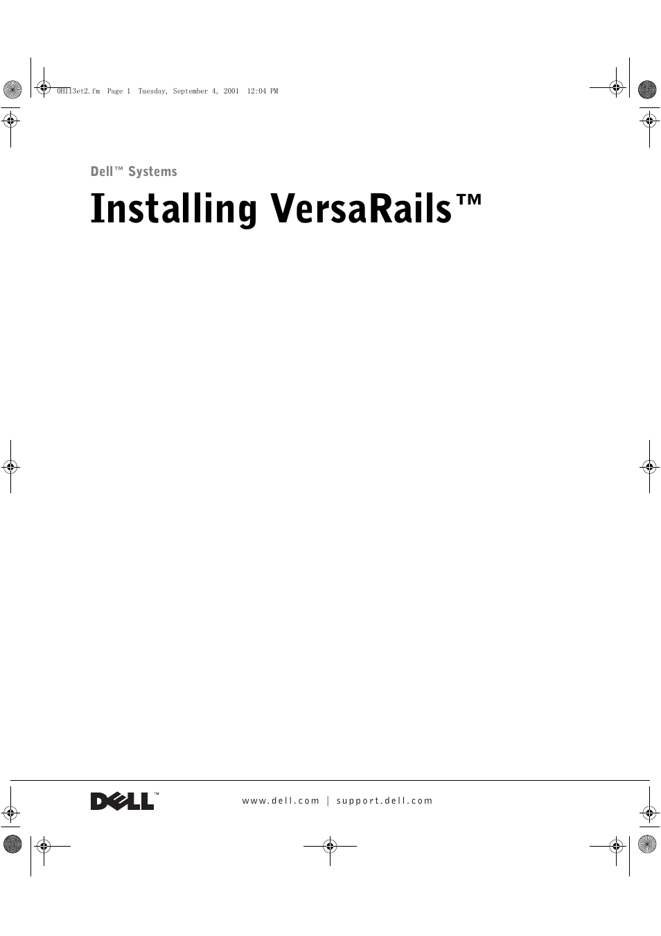 Dell PowerVault 735N (Rackmount NAS Appliance) User Manual | 40 pages