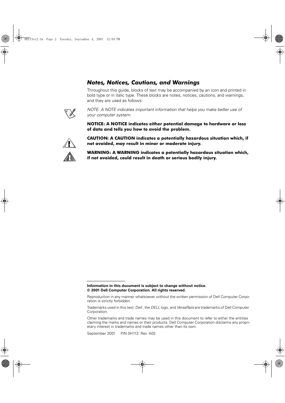 Dell PowerVault 735N (Rackmount NAS Appliance) User Manual | Page 2 / 40
