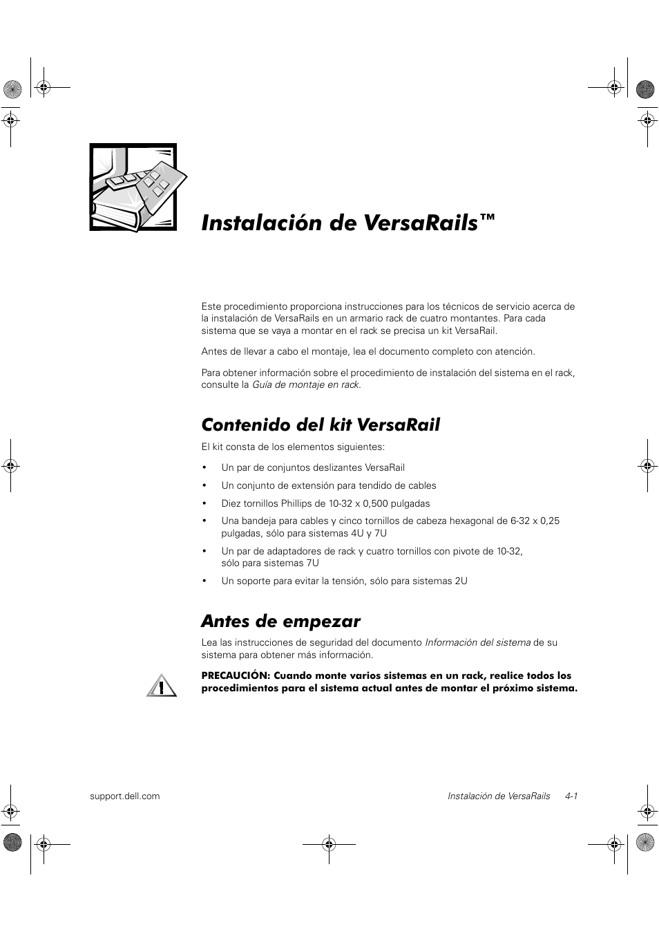 Dell PowerVault 735N (Rackmount NAS Appliance) User Manual | Page 27 / 40