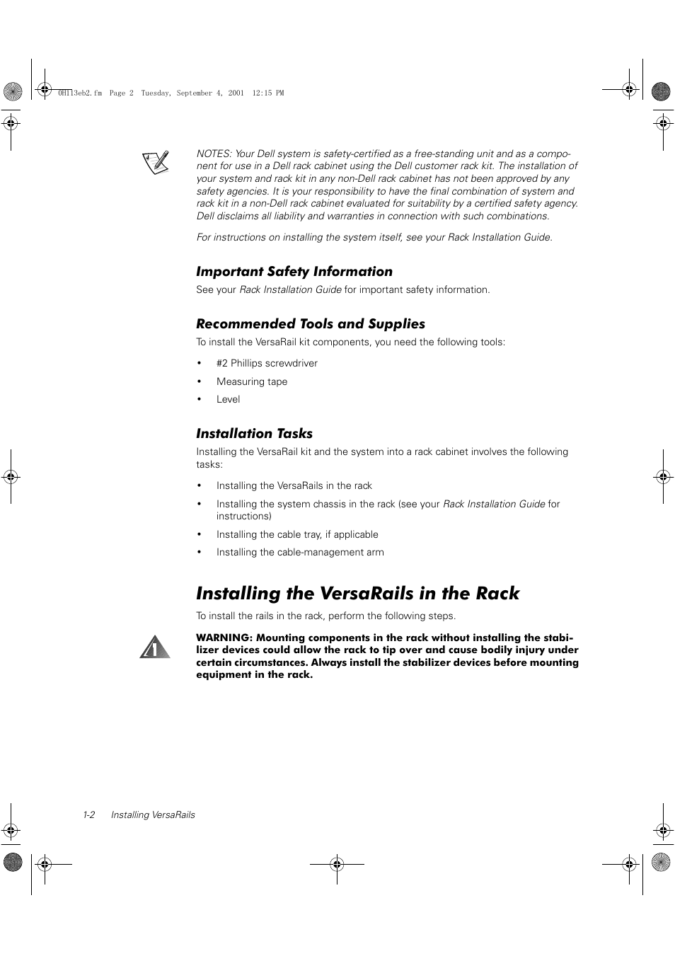 Dell PowerVault 735N (Rackmount NAS Appliance) User Manual | Page 4 / 40