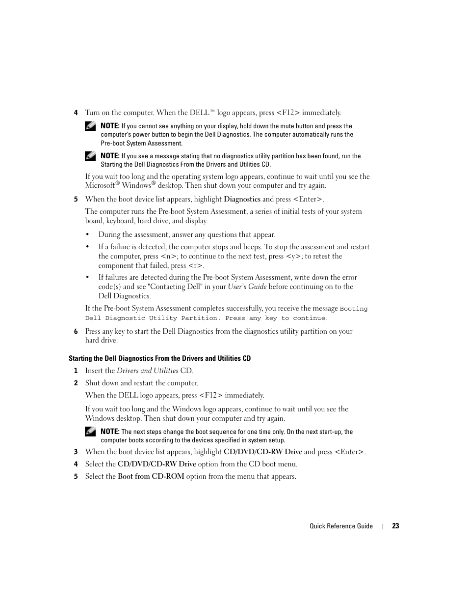 Dell Latitude D610 User Manual | Page 23 / 168