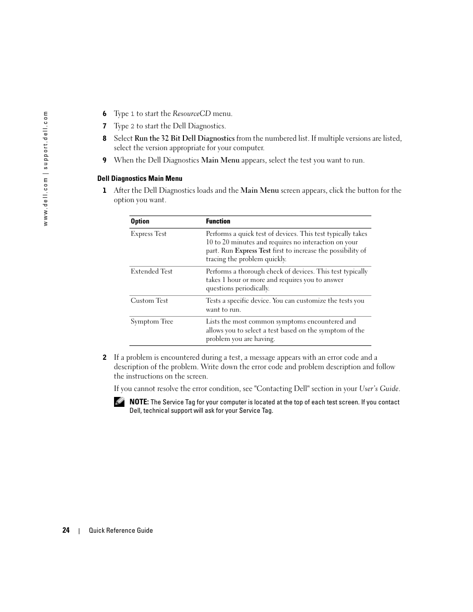 Dell Latitude D610 User Manual | Page 24 / 168