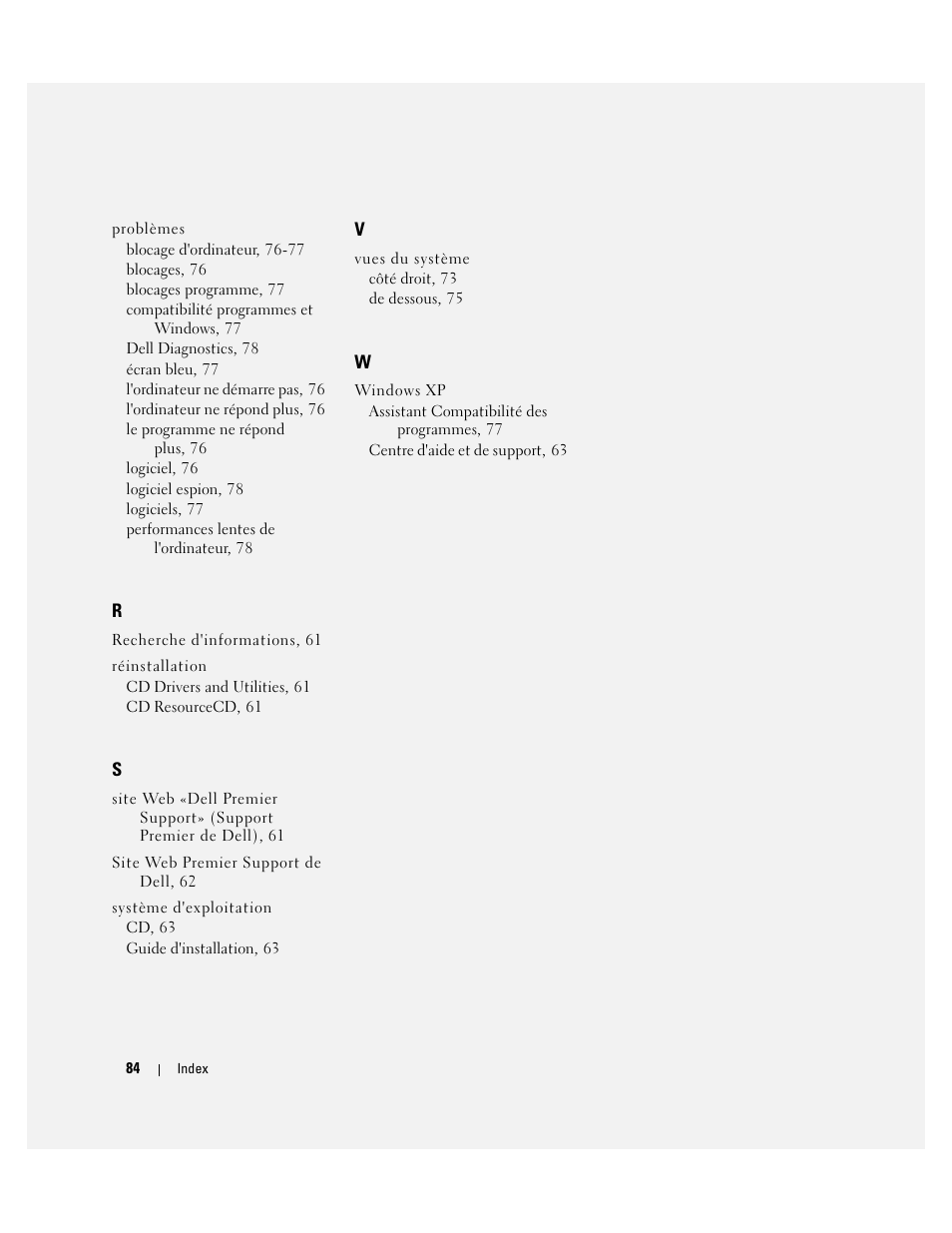 Dell Latitude D610 User Manual | Page 84 / 168