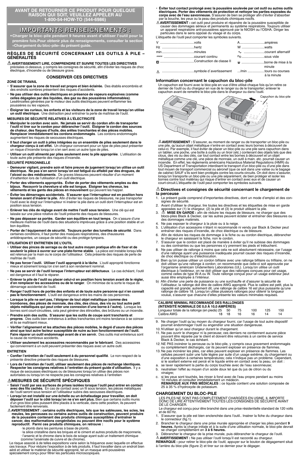 Black & Decker PS1440 User Manual | Page 3 / 6