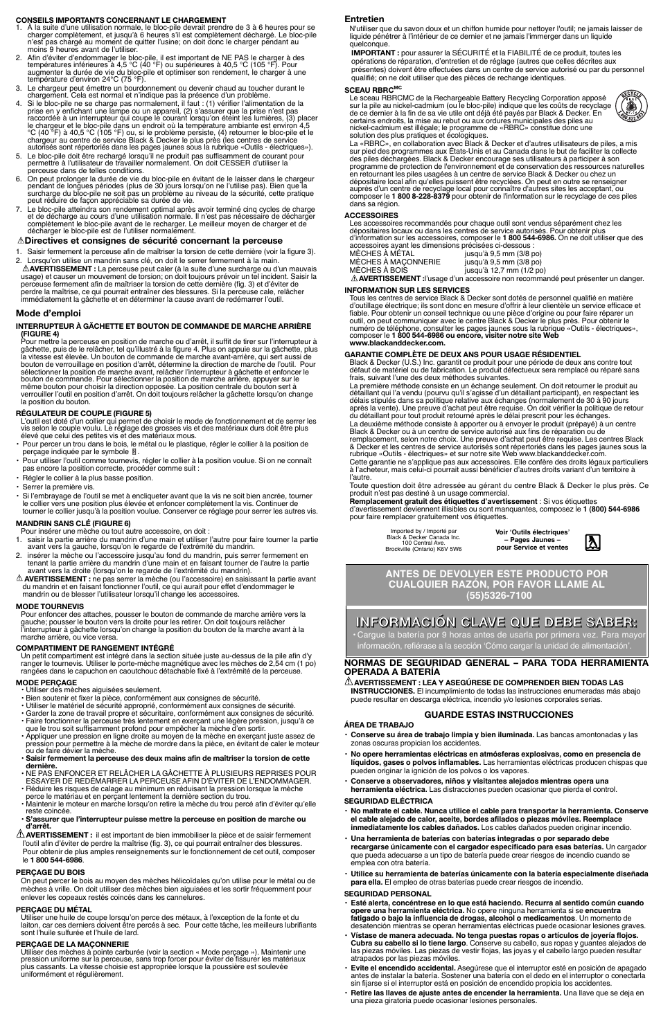 Black & Decker PS1440 User Manual | Page 4 / 6