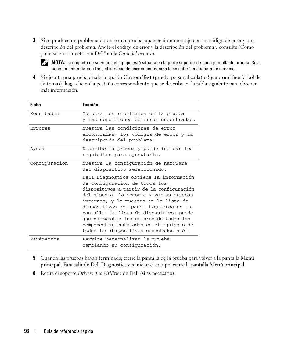 Dell Latitude D630 ATG (Mid 2007) User Manual | Page 96 / 98