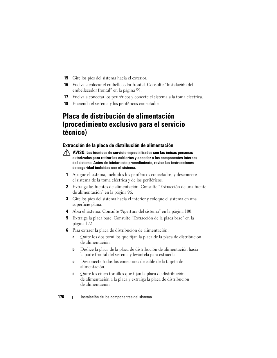Dell PowerEdge T710 User Manual | Page 176 / 238