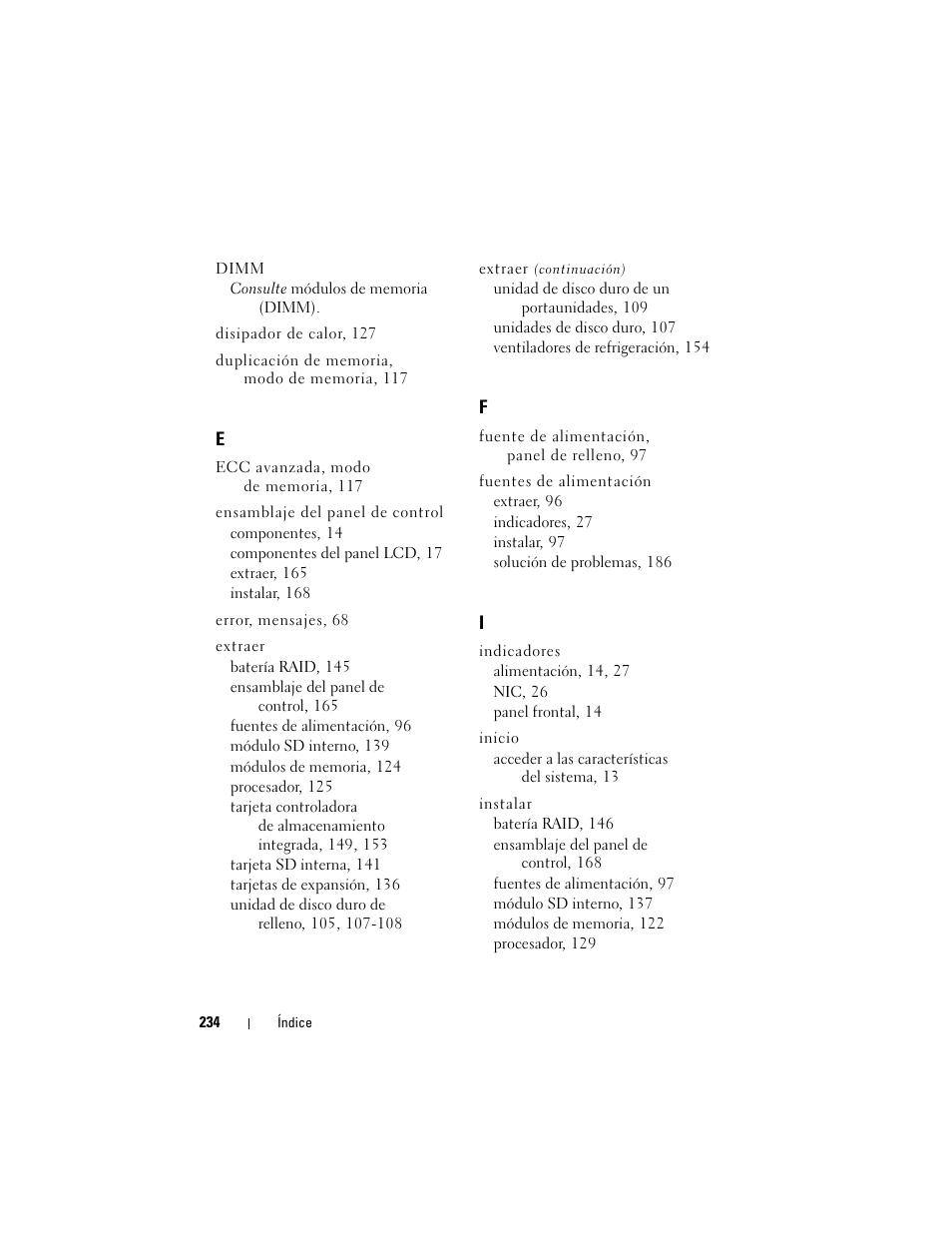 Dell PowerEdge T710 User Manual | Page 234 / 238