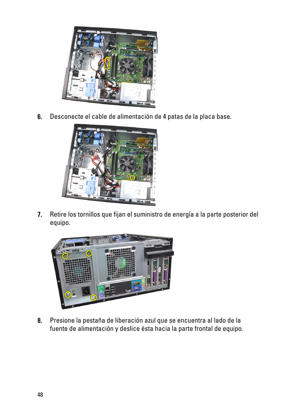Dell OptiPlex 390 (Mid 2011) User Manual | Page 48 / 98