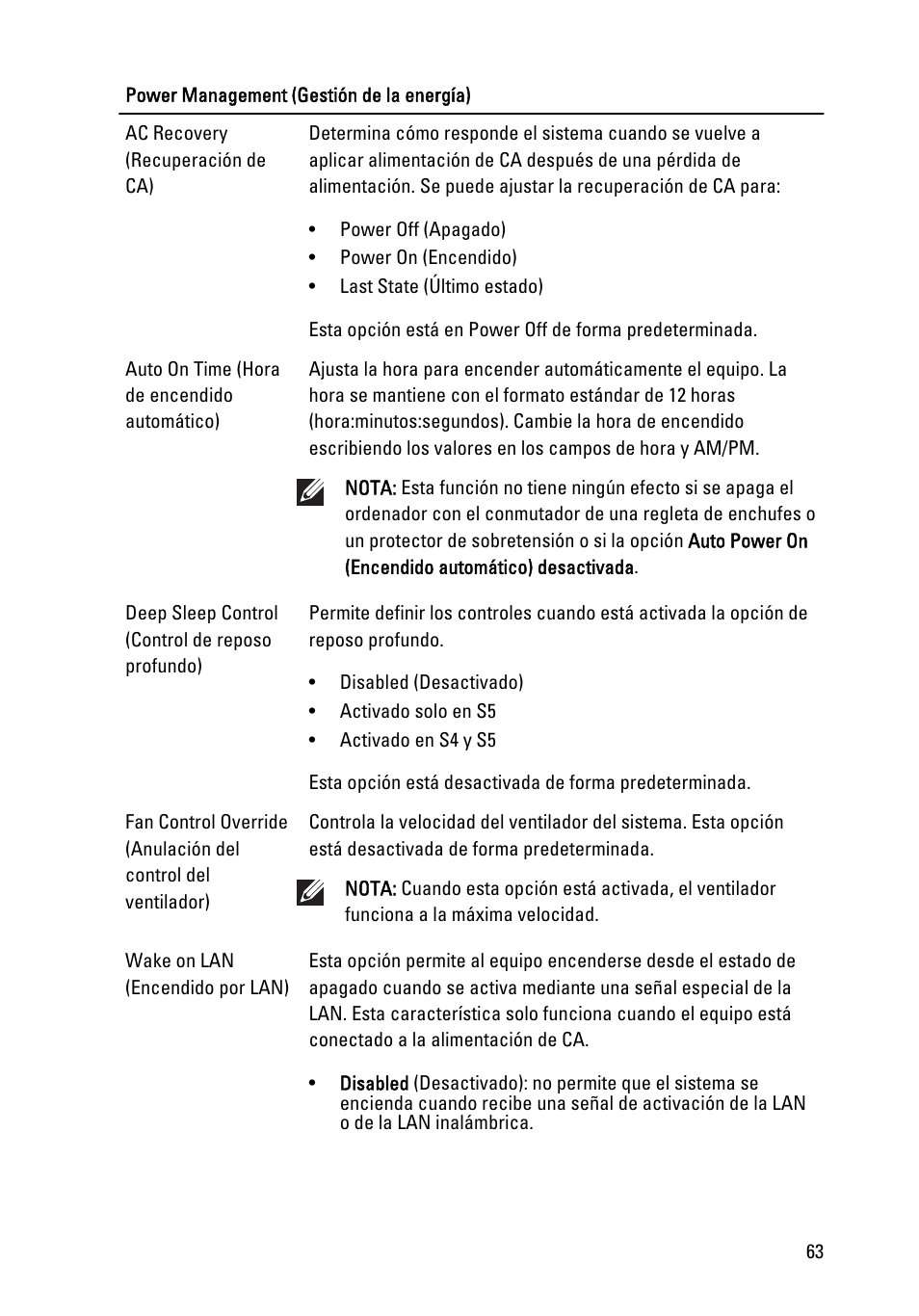 Dell OptiPlex 390 (Mid 2011) User Manual | Page 63 / 98