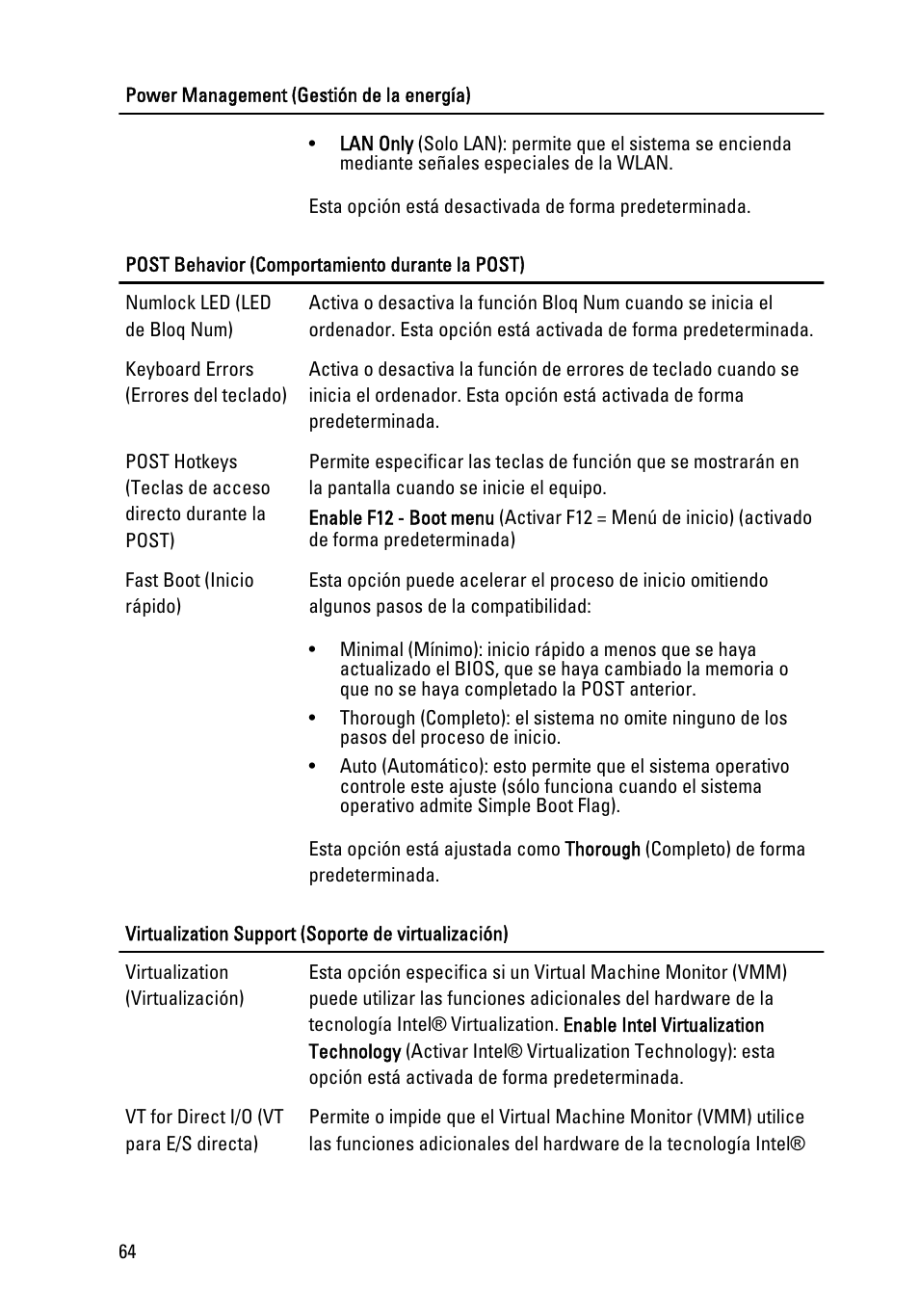 Dell OptiPlex 390 (Mid 2011) User Manual | Page 64 / 98