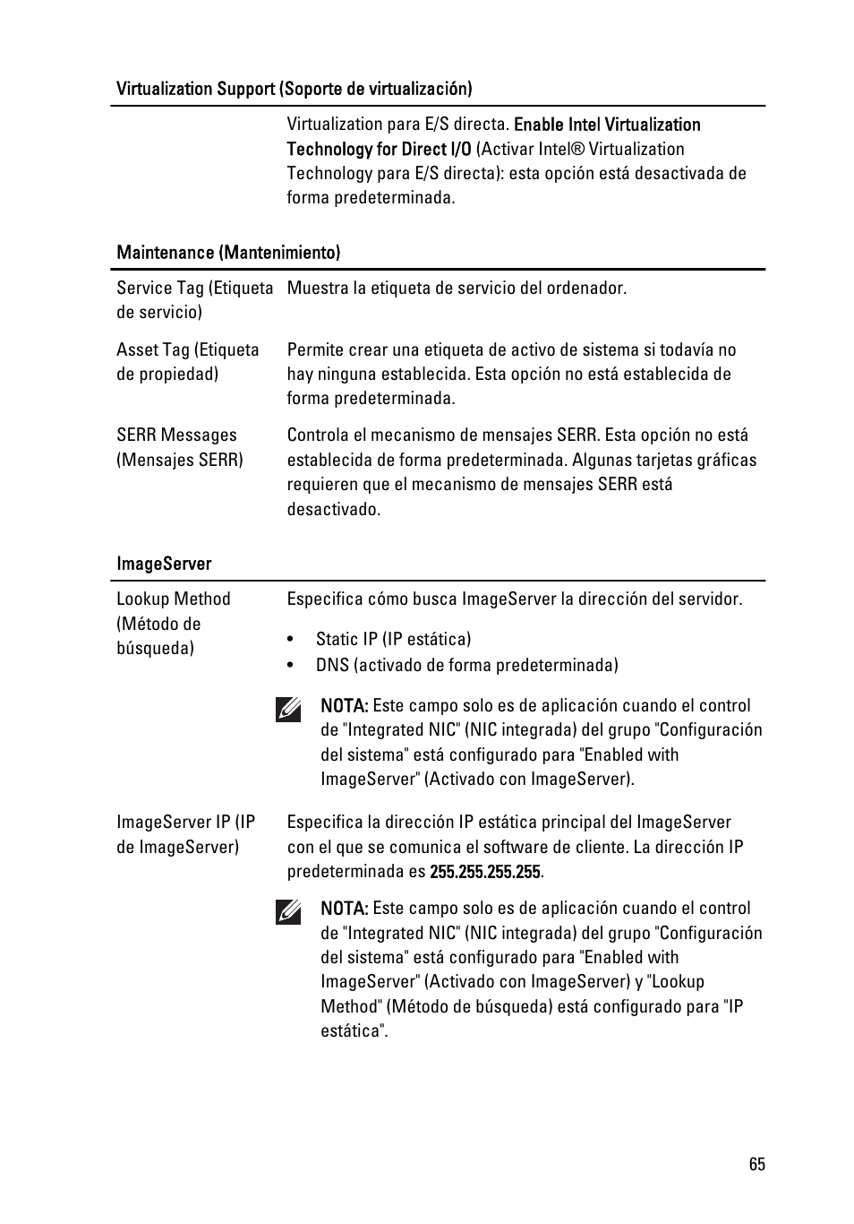 Dell OptiPlex 390 (Mid 2011) User Manual | Page 65 / 98