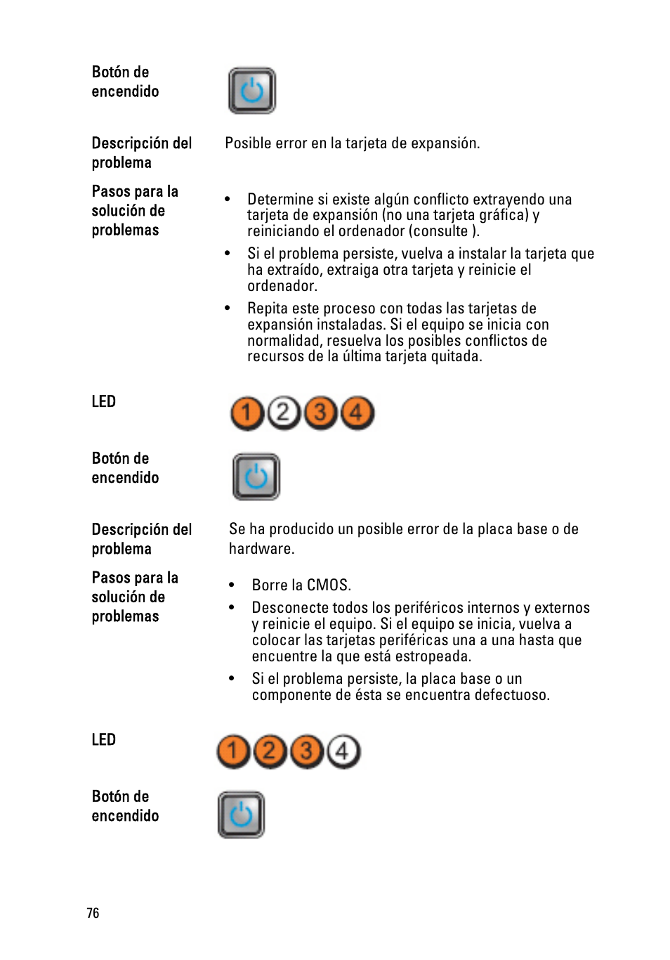 Dell OptiPlex 390 (Mid 2011) User Manual | Page 76 / 98