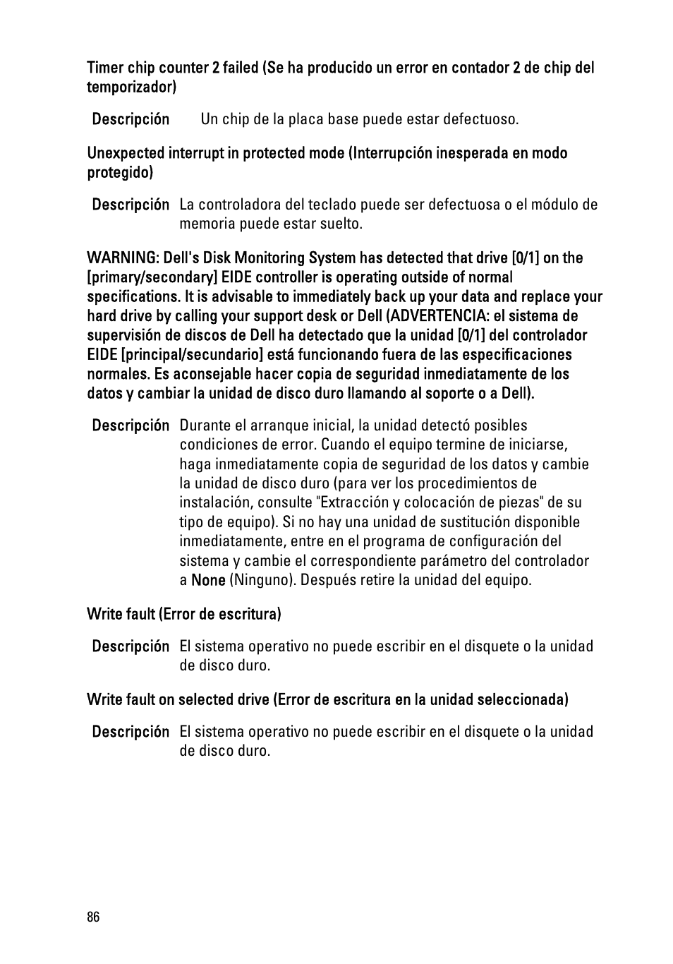 Dell OptiPlex 390 (Mid 2011) User Manual | Page 86 / 98