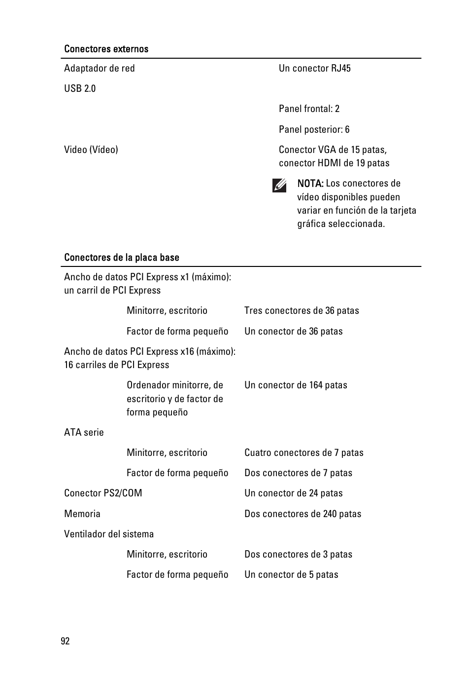 Dell OptiPlex 390 (Mid 2011) User Manual | Page 92 / 98