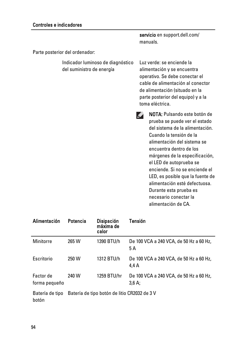 Dell OptiPlex 390 (Mid 2011) User Manual | Page 94 / 98