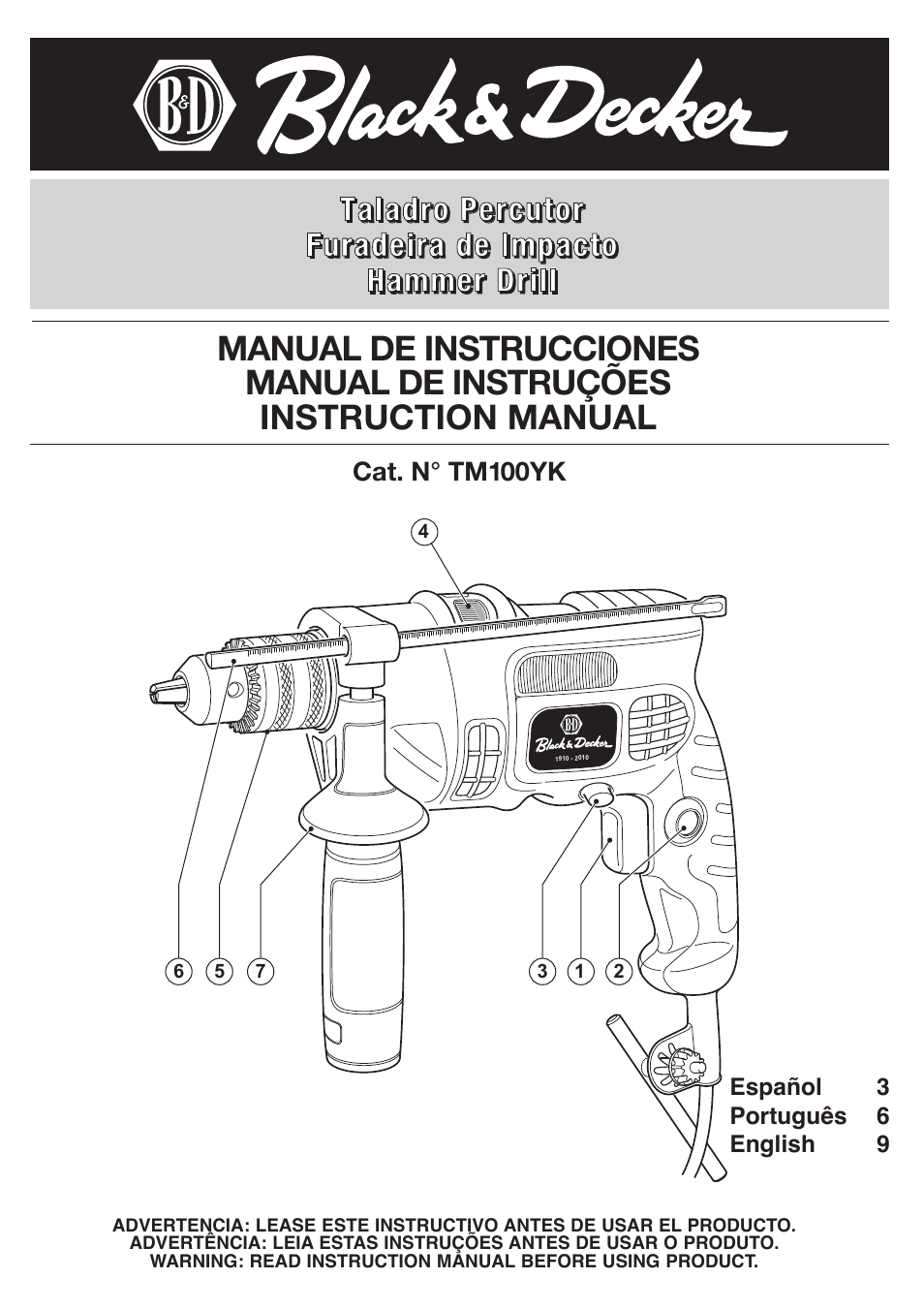 Black & Decker KR55CRE User Manual | 12 pages