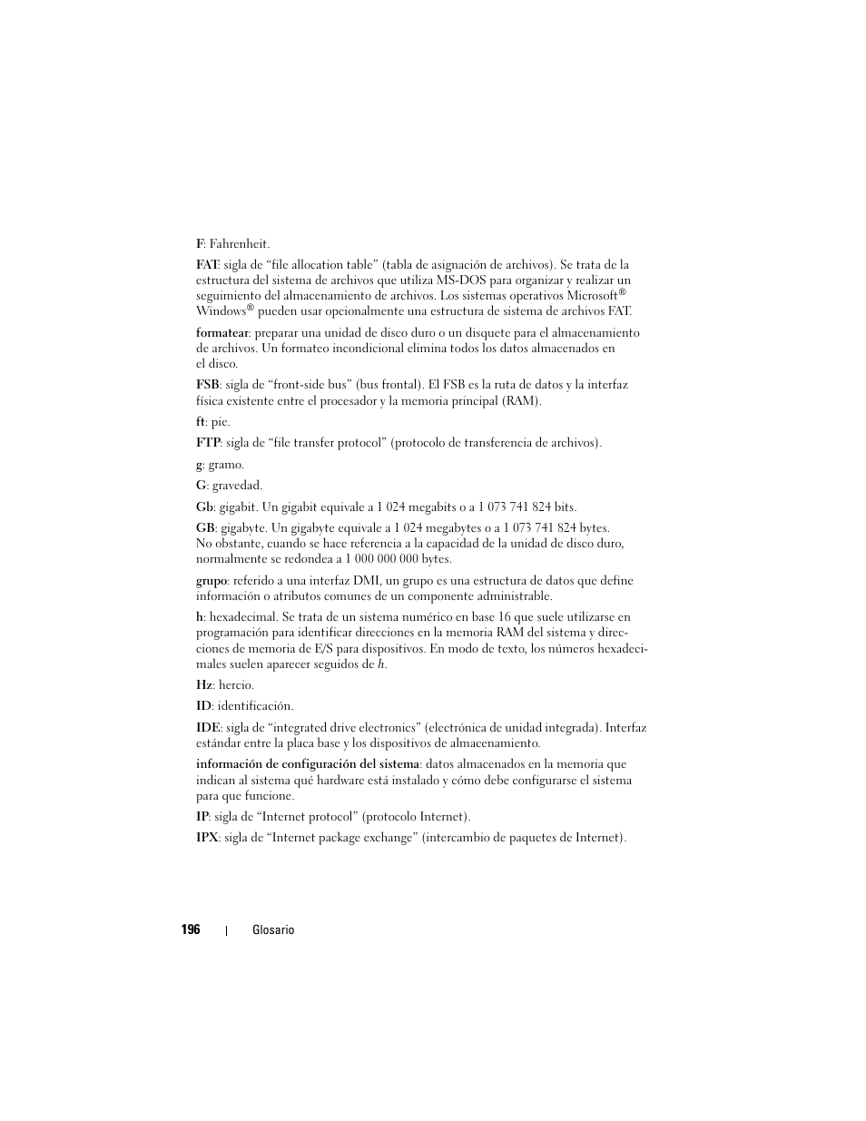 Dell POWEREDGE 300 User Manual | Page 196 / 210