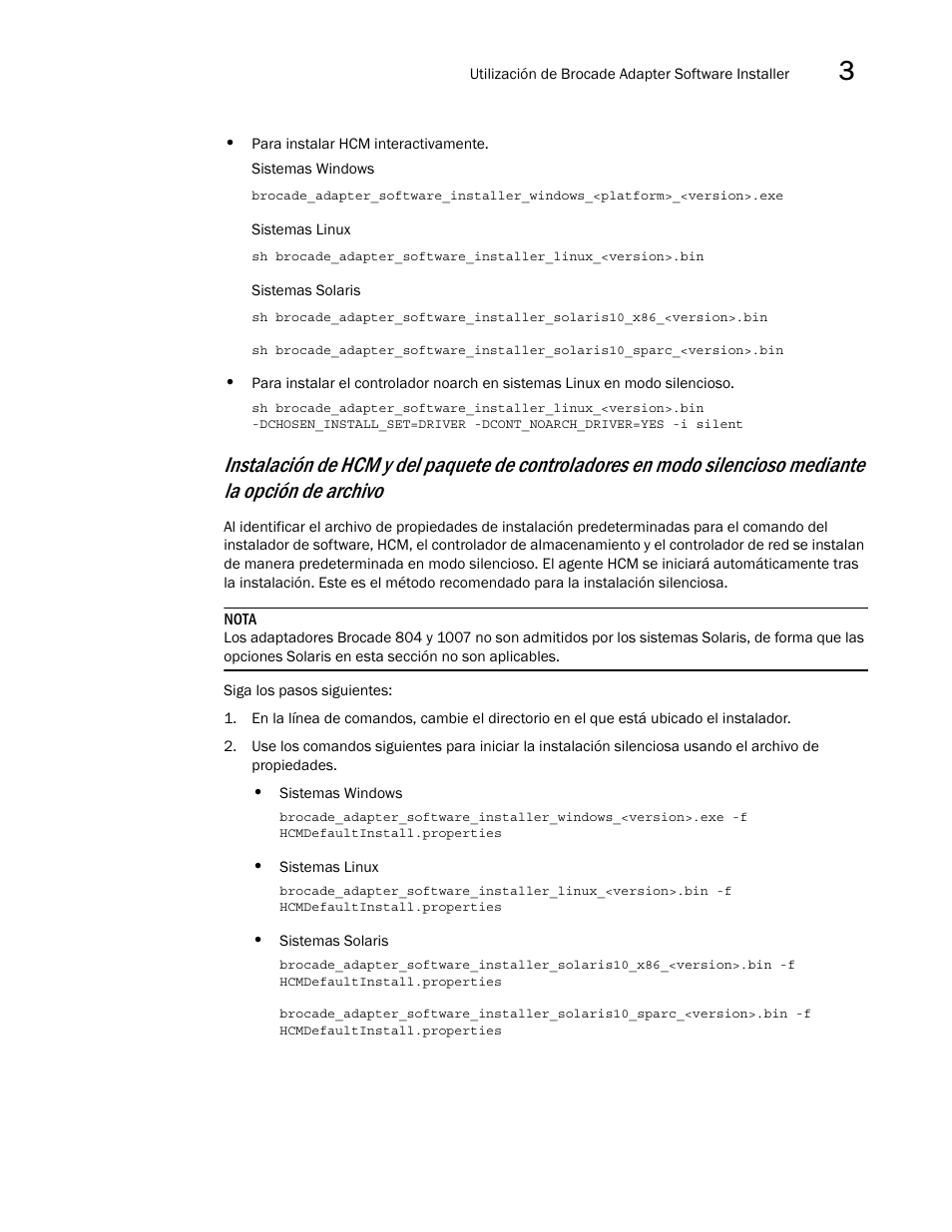 Dell Brocade Adapters User Manual | Page 119 / 294