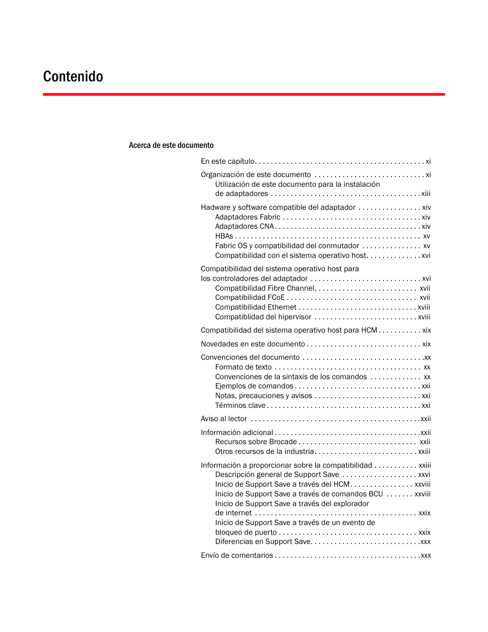 Dell Brocade Adapters User Manual | Page 5 / 294