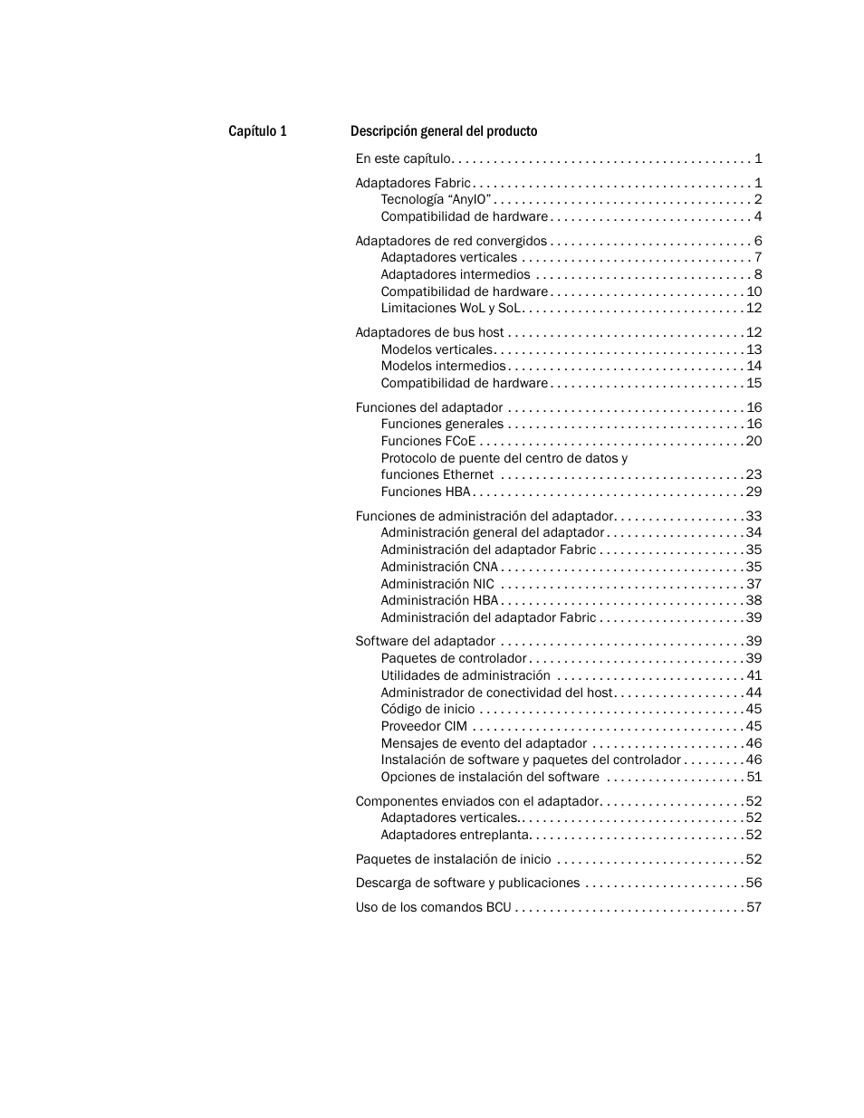 Dell Brocade Adapters User Manual | Page 6 / 294