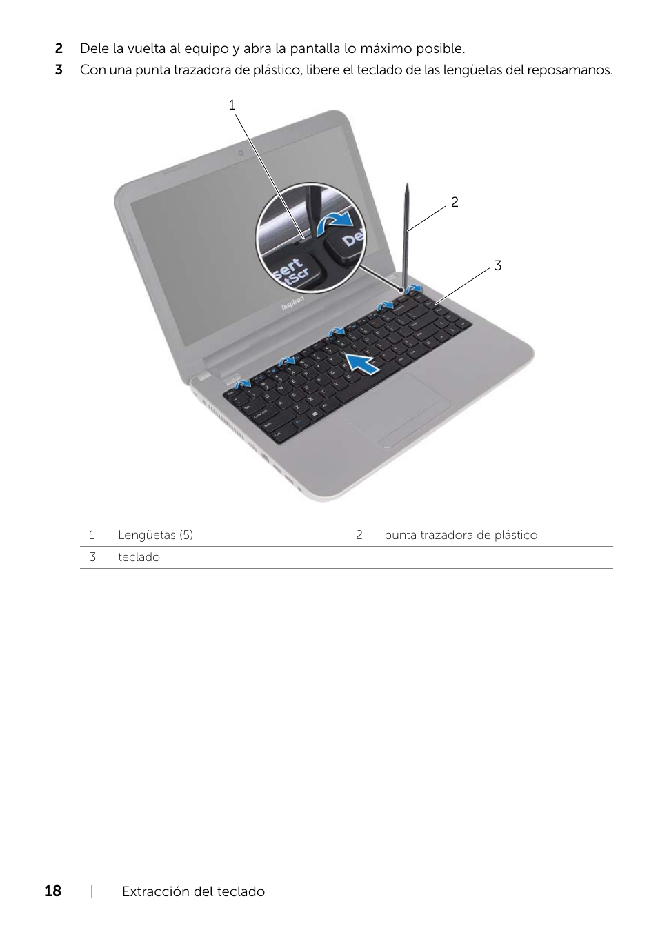 Dell Inspiron 14R (5421, Early 2013) User Manual | Page 18 / 73