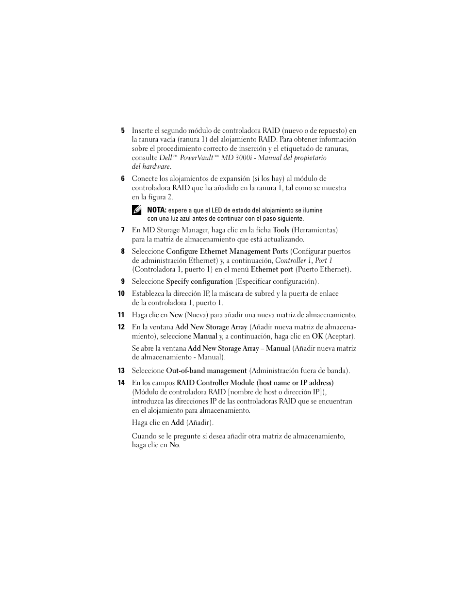 Dell PowerVault MD3000i User Manual | Page 27 / 28