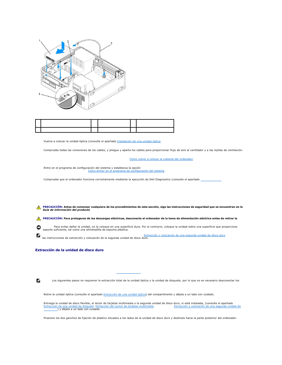Unidad de disco duro | Dell OptiPlex 740 User Manual | Page 63 / 236