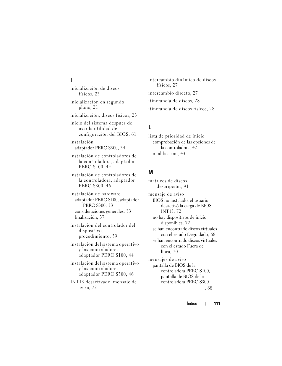 Dell PowerEdge RAID Controller S100 User Manual | Page 111 / 124