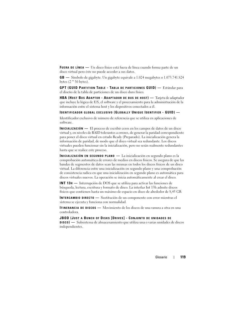 Dell PowerEdge RAID Controller S100 User Manual | Page 119 / 124