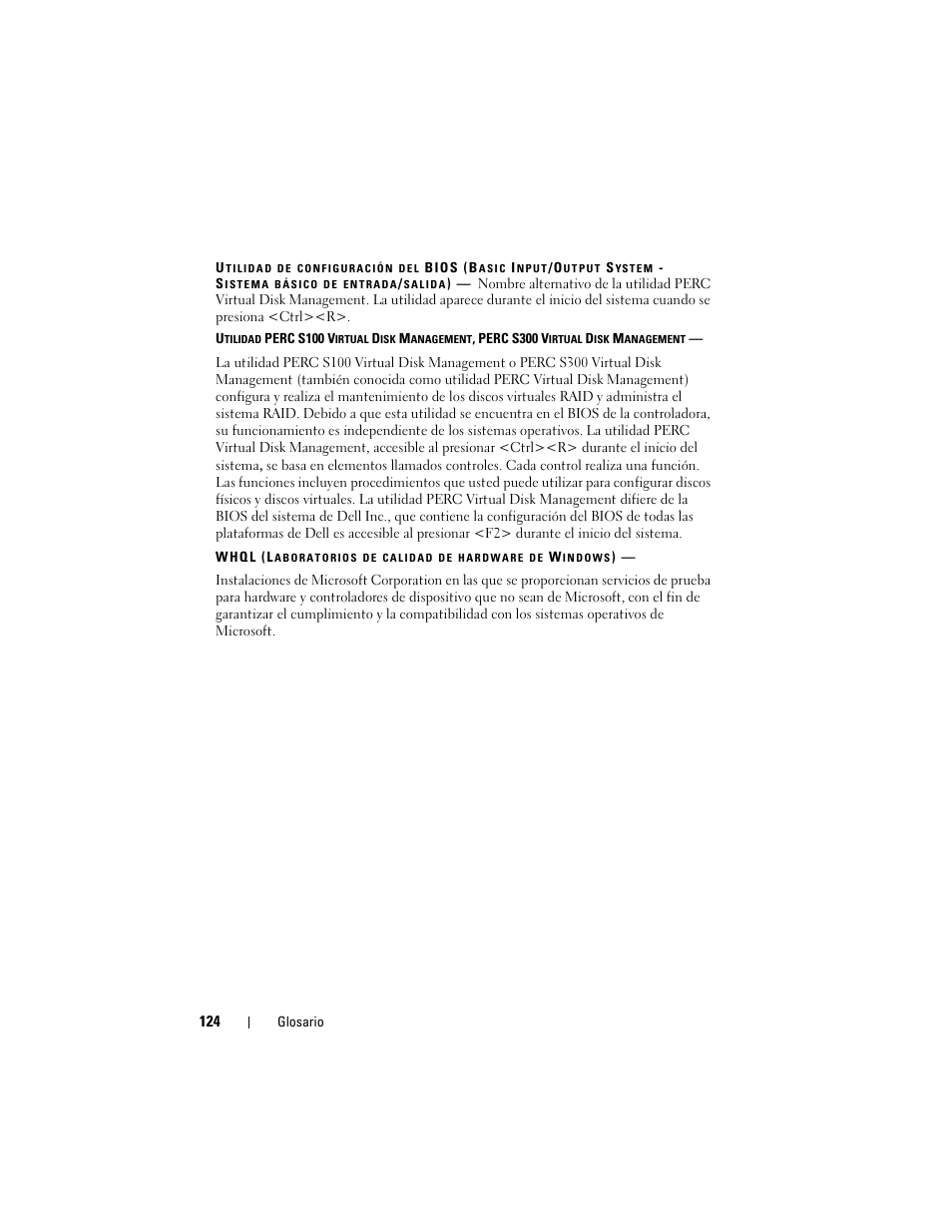 Dell PowerEdge RAID Controller S100 User Manual | Page 124 / 124